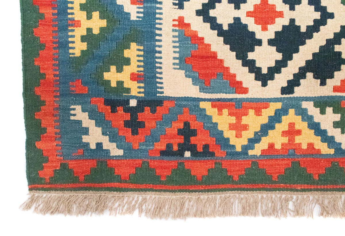 Kelim Fars Teppich 147x200cm - beige