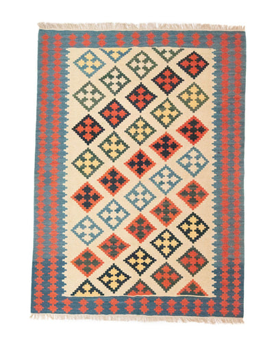 Kelim Fars Teppich 150x205cm - beige