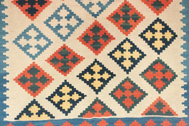 Kelim Fars Teppich 150x205cm - beige
