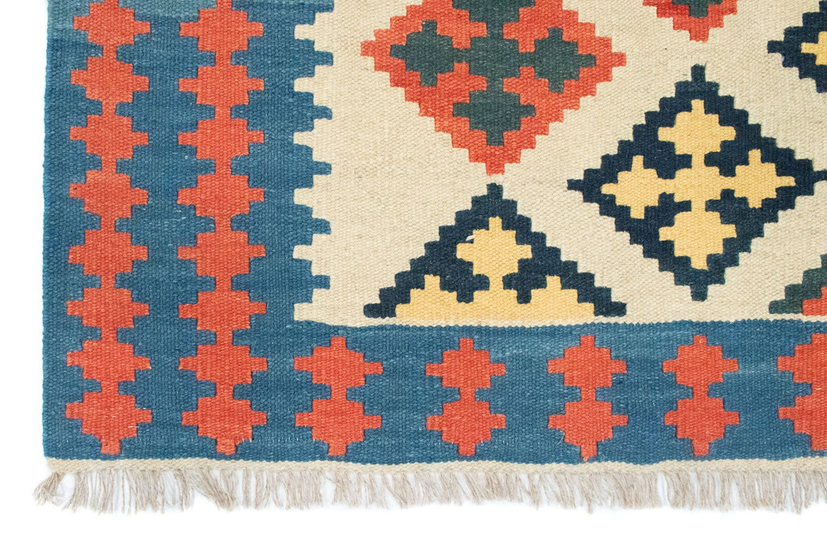 Kelim Fars Teppich 150x205cm - beige
