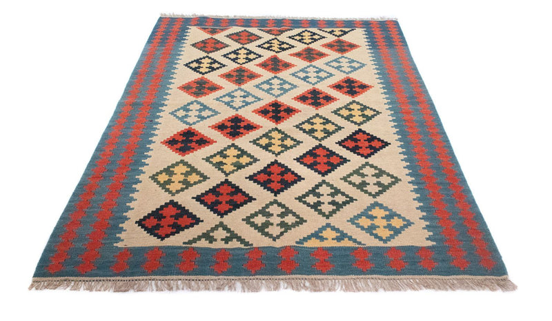 Kelim Fars Teppich 150x205cm - beige