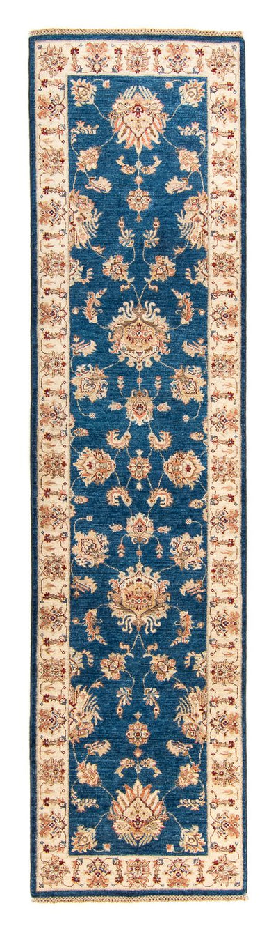 Ziegler Teppich 82x302cm - Orientteppich - dunkelblau