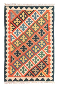 Kelim Fars Teppich 119x186cm - rot – product image