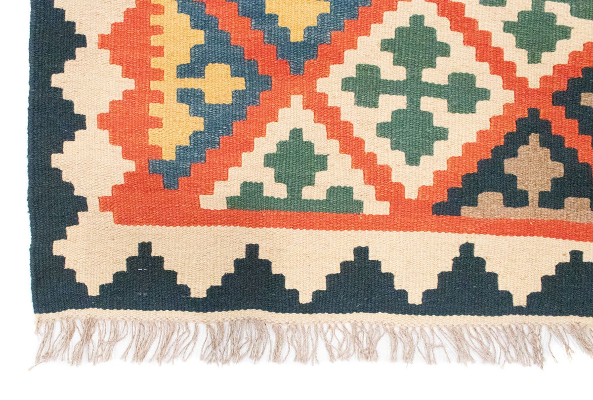 Kelim Fars Teppich 119x186cm - rot