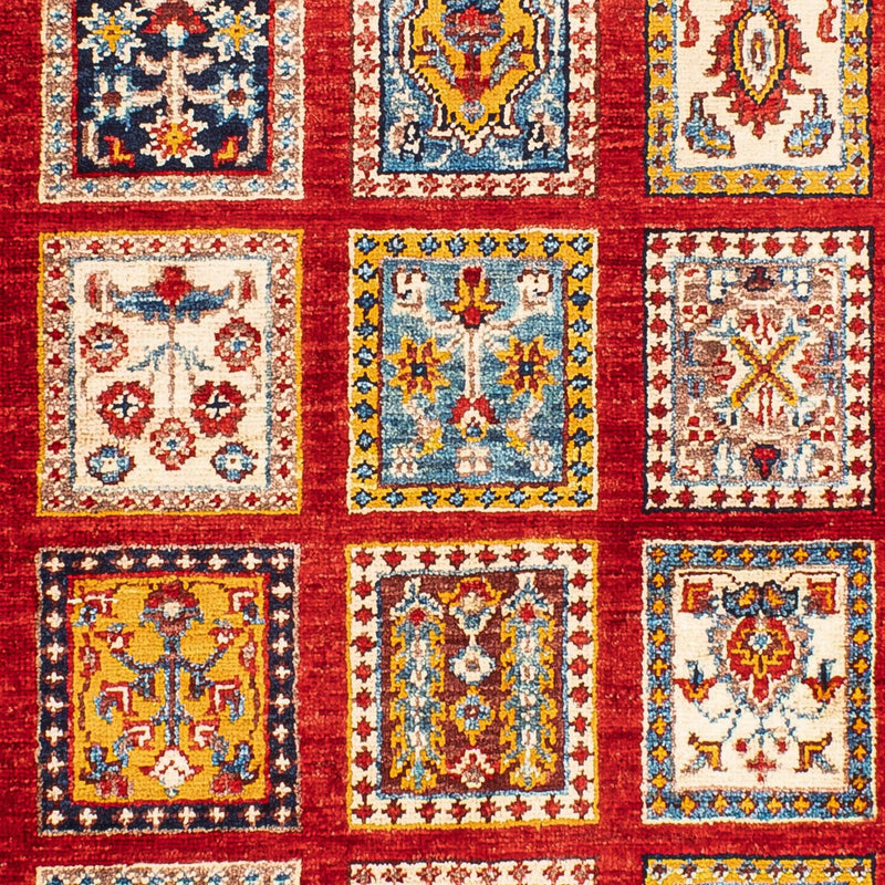 Ziegler Teppich 86x130cm - Orientteppich - dunkelrot