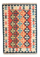 Kelim Fars Teppich 125x180cm - rot