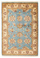 Ziegler Teppich 103x161cm - Orientteppich - hellblau