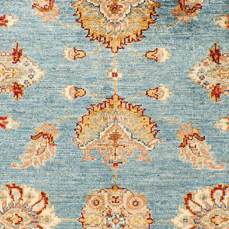Ziegler Teppich 103x161cm - Orientteppich - hellblau