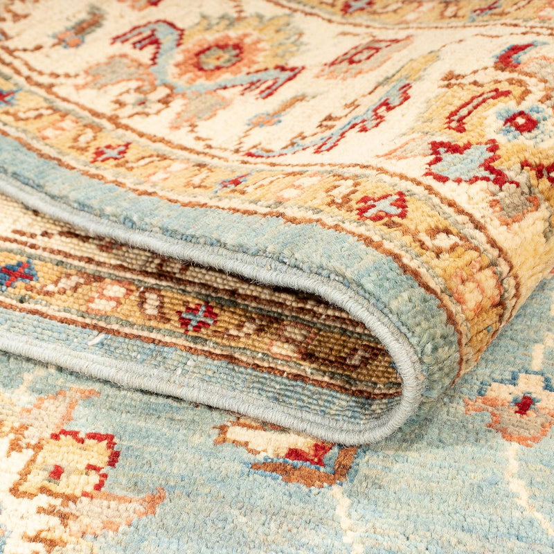 Ziegler Teppich 103x161cm - Orientteppich - hellblau