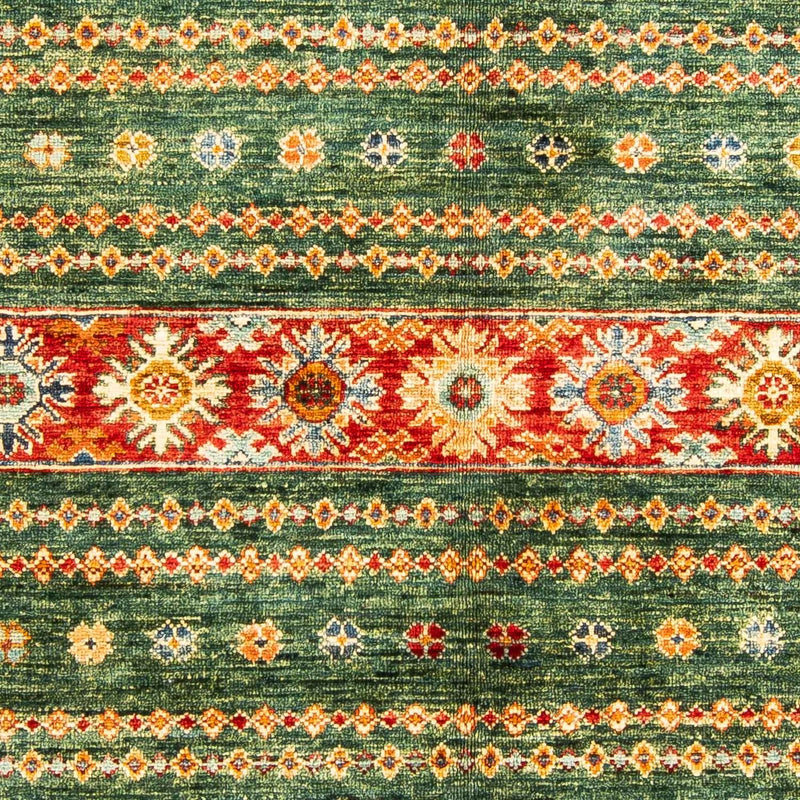 Shal Teppich 123x186cm - Orientteppich - grün