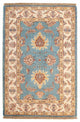 Ziegler Teppich 82x123cm - Orientteppich - hellblau