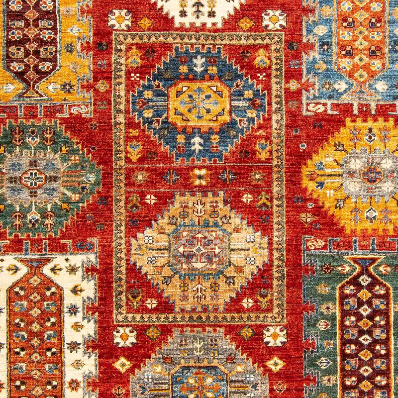 Ariana Teppich 158x195cm - Orientteppich - dunkelrot