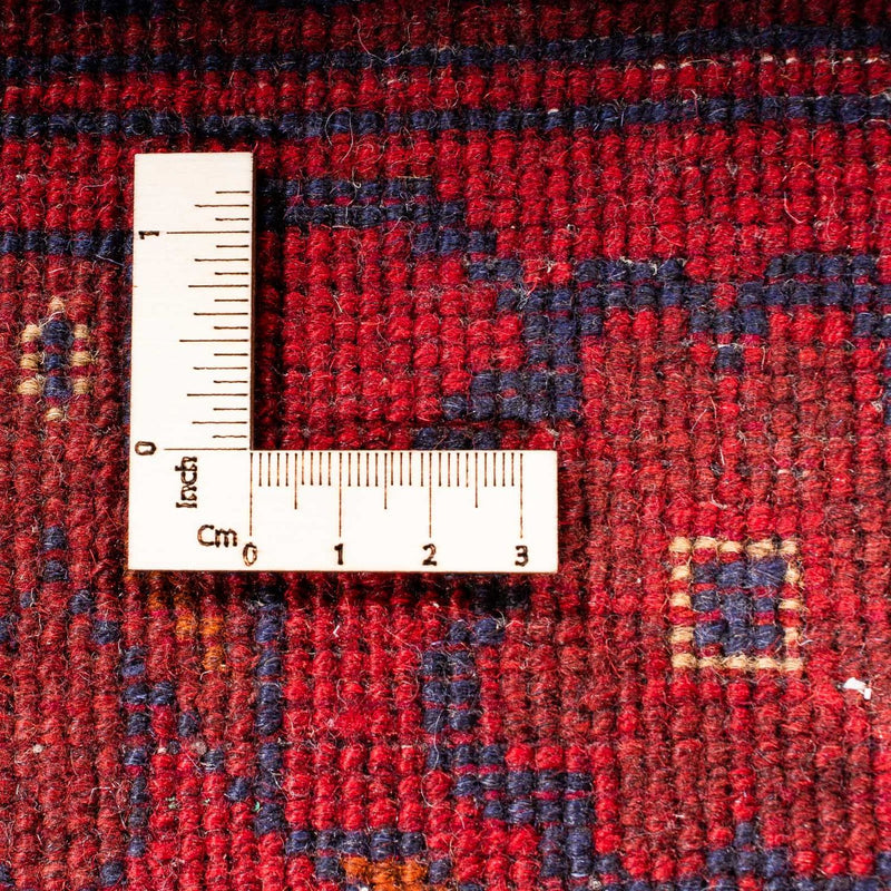 Khal Mohammadi Teppich 126x219cm - Orientteppich - dunkelrot