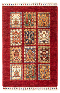 Bachtiari Teppich 66x101cm - Perserteppich - dunkelrot – product image