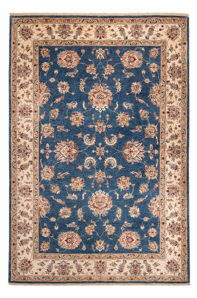 Ziegler Teppich 175x257cm - Orientteppich - dunkelblau