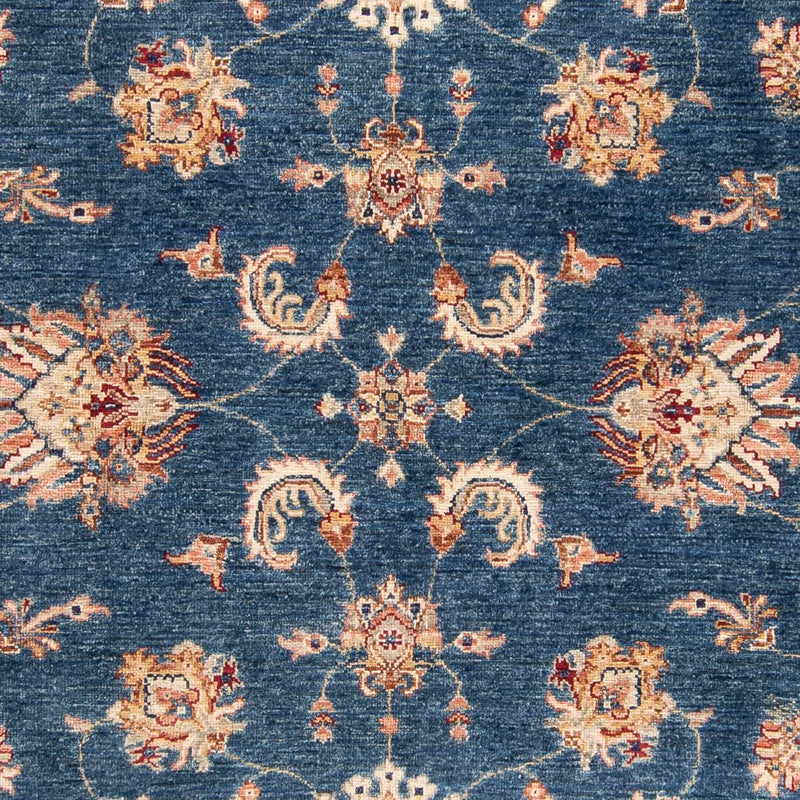 Ziegler Teppich 175x257cm - Orientteppich - dunkelblau