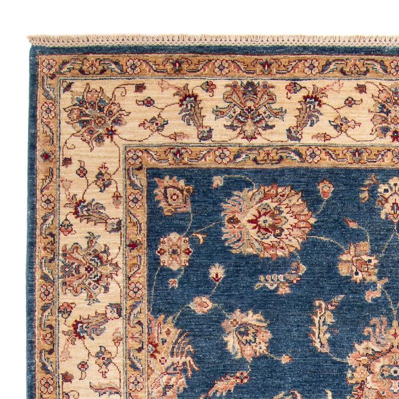 Ziegler Teppich 175x257cm - Orientteppich - dunkelblau