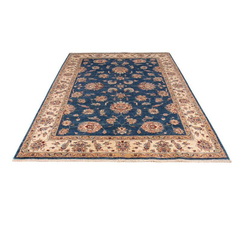 Ziegler Teppich 175x257cm - Orientteppich - dunkelblau