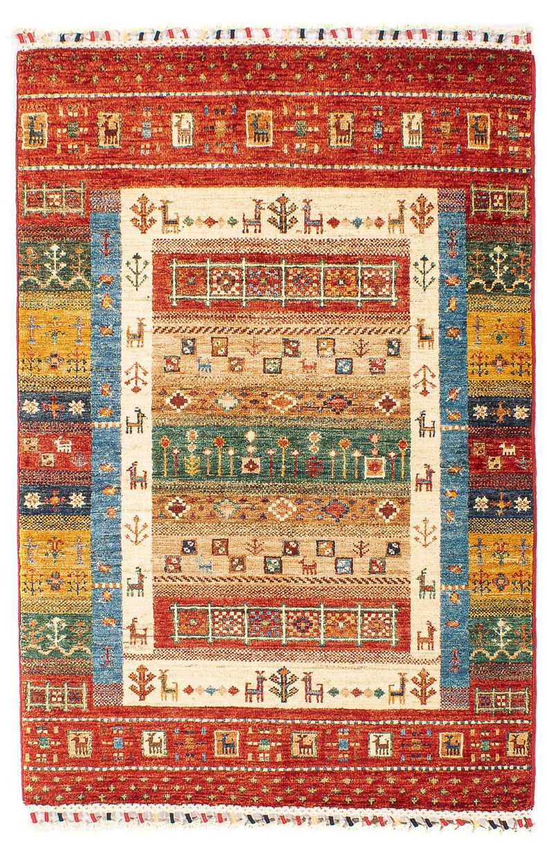 Ariana Teppich 83x122cm - Orientteppich - mehrfarbig
