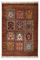 Bachtiari Teppich 61x92cm - Perserteppich - braun