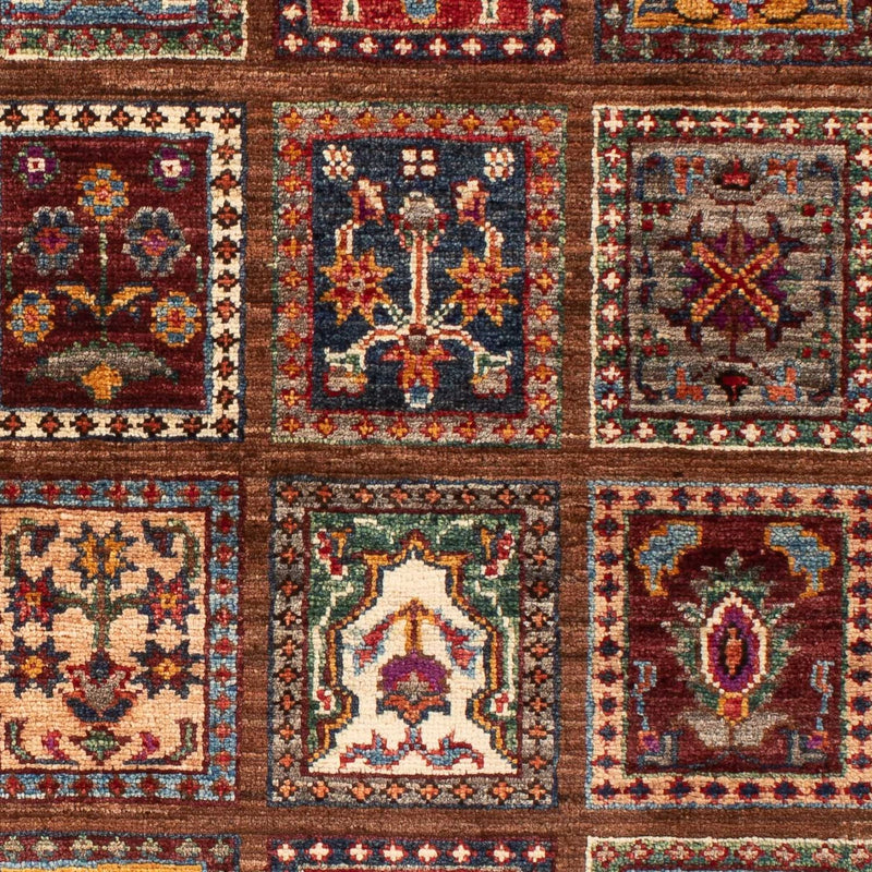 Bachtiari Teppich 61x92cm - Perserteppich - braun