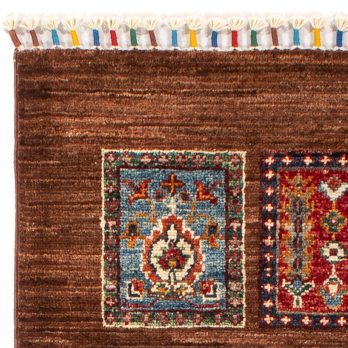 Bachtiari Teppich 61x92cm - Perserteppich - braun