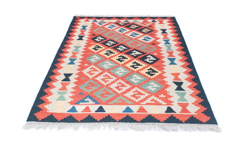 Kelim Fars Teppich 104x149cm - rot