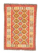 Kelim Afghan Teppich 104x145cm - mehrfarbig