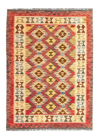 Kelim Afghan Teppich 103x145cm - mehrfarbig – product image