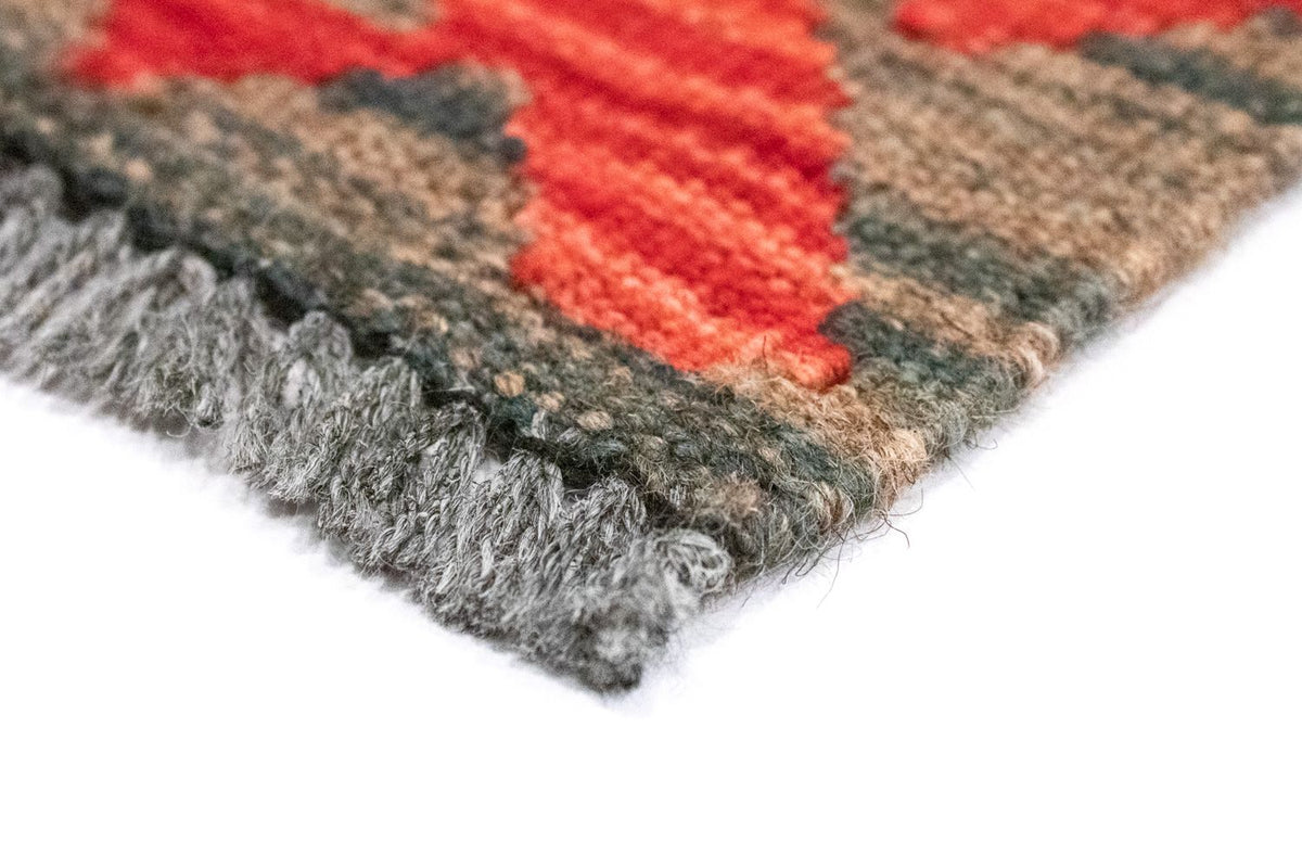 Kelim Afghan Teppich 103x145cm - mehrfarbig