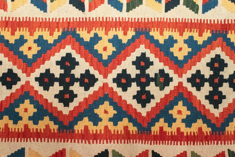 Kelim Fars Teppich 84x127cm - mehrfarbig