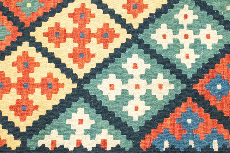 Kelim Fars Teppich 82x123cm - mehrfarbig