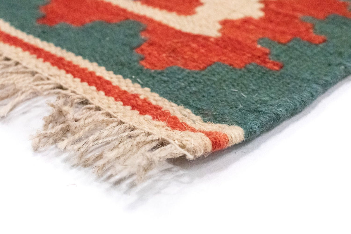 Kelim Fars Teppich 82x123cm - mehrfarbig