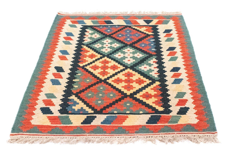 Kelim Fars Teppich 82x123cm - mehrfarbig