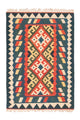 Kelim Fars Teppich 80x124cm - mehrfarbig