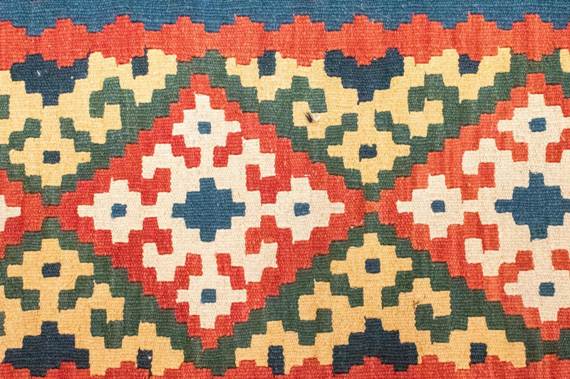Kelim Fars Teppich 80x124cm - mehrfarbig