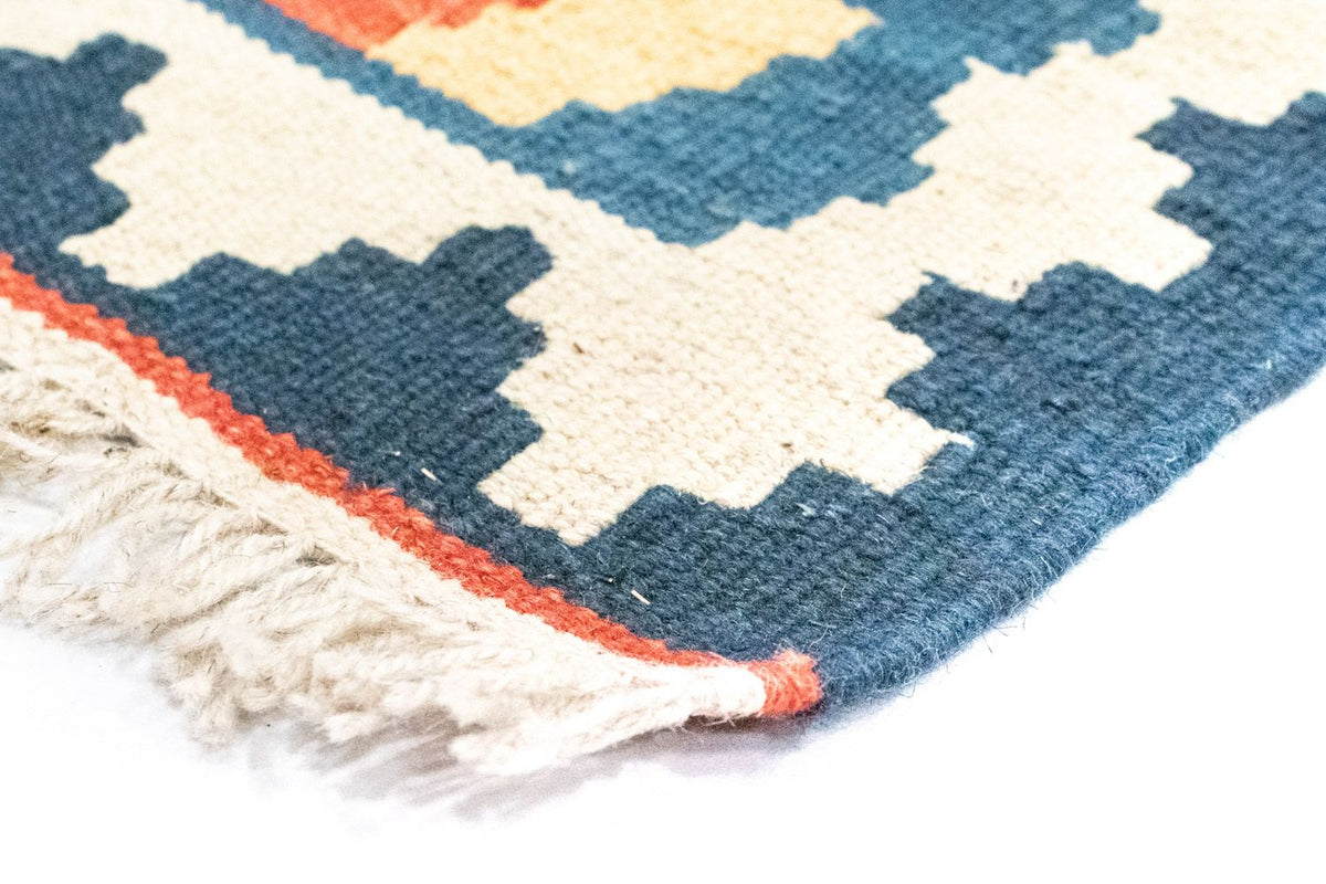 Kelim Fars Teppich 80x124cm - mehrfarbig