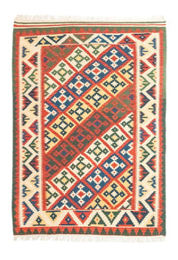 Kelim Fars Teppich 170x236cm - mehrfarbig – product image