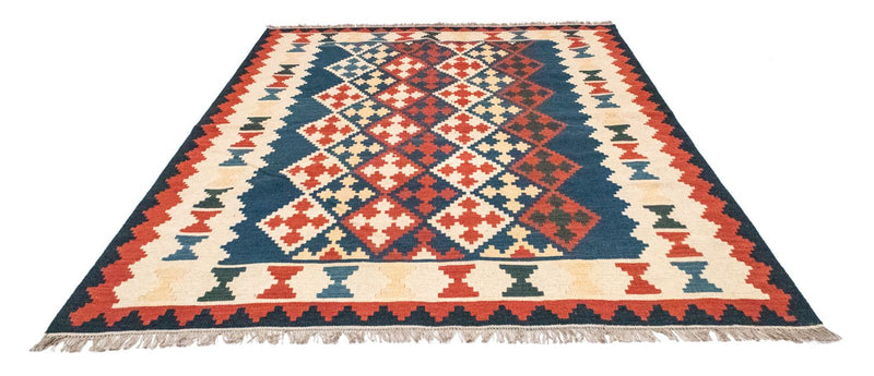 Kelim Fars Teppich 185x240cm - mehrfarbig