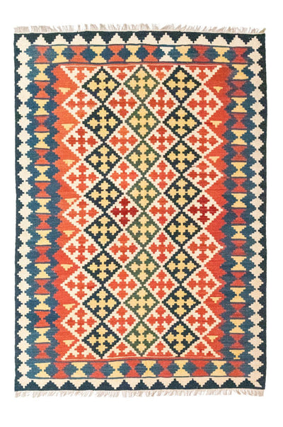 Kelim Fars Teppich 170x248cm - mehrfarbig