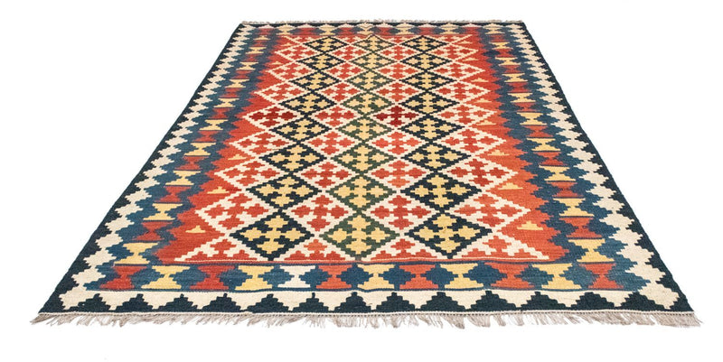 Kelim Fars Teppich 170x248cm - mehrfarbig