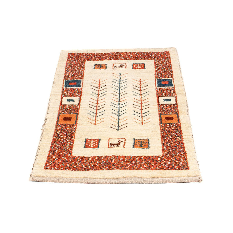 Gabbeh Persisch Teppich 57x102cm - Perserteppich Wollteppich
