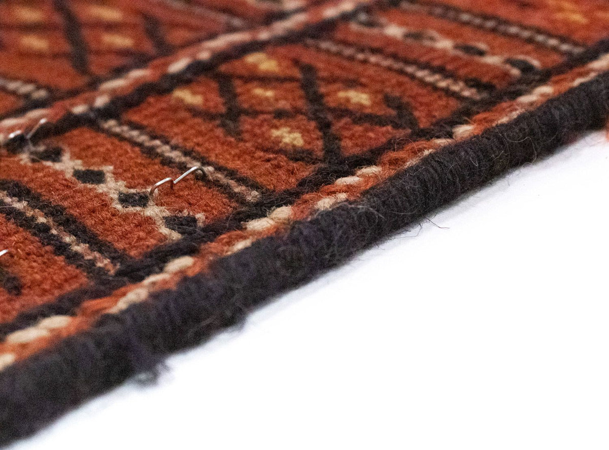 Kelim Fars Teppich 166x233cm - braun
