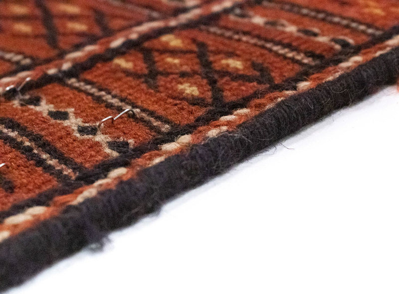 Kelim Fars Teppich 166x233cm - braun