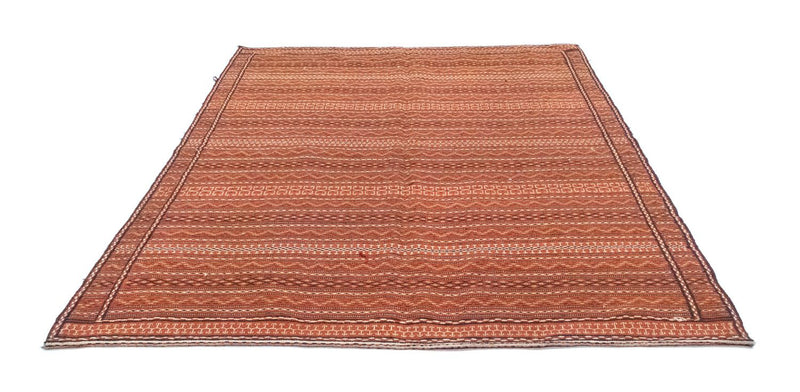 Kelim Fars Teppich 166x233cm - braun