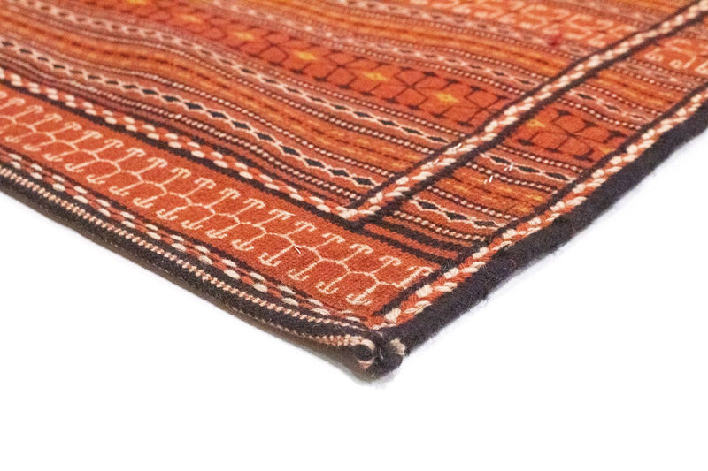 Kelim Fars Teppich 173x244cm - braun