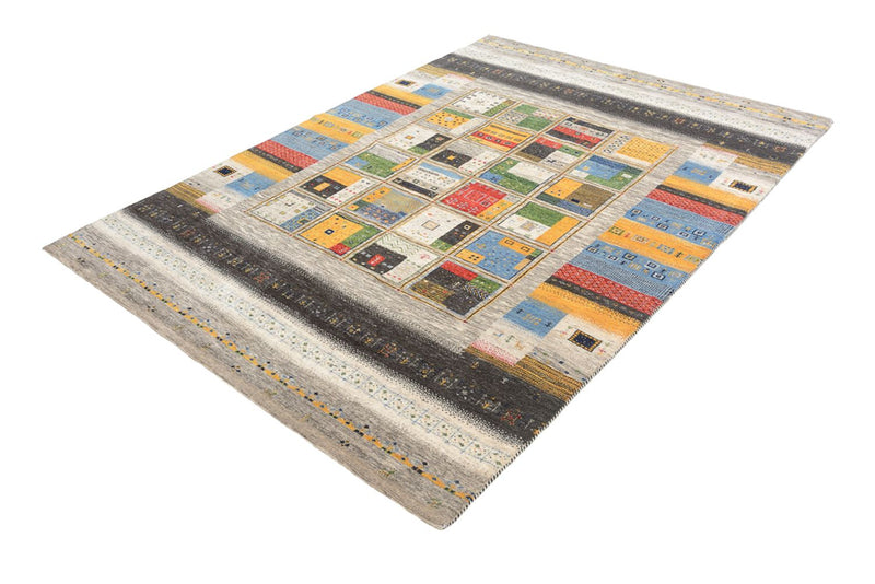 Gabbeh Teppich - Loribaft Indus - 174 x 241 cm - mehrfarbig