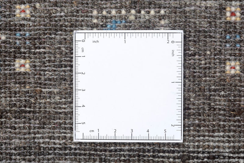 Indo Loribaft Teppich 143x212cm - Wollteppich - mehrfarbig
