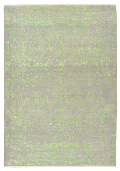 Designer Teppich 183x259cm - hellgrün