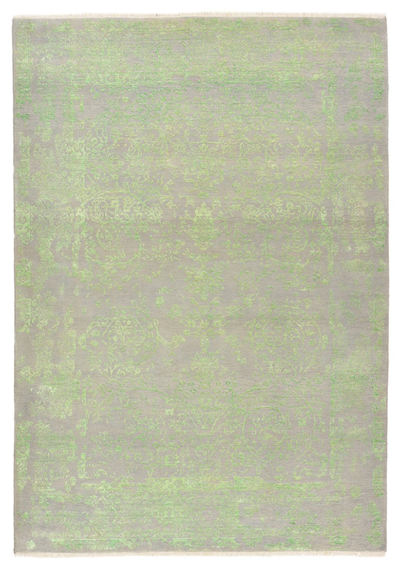 Designer Teppich 183x259cm - hellgrün